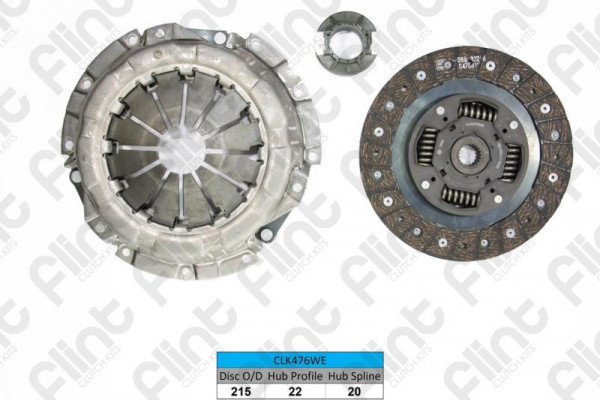 GET0CK215 - CLUTCH KIT | 1.4-1.6 | 215MM CLUCTH PLATE