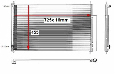 JAZ30ACC - A/C CONDENSER * 15-